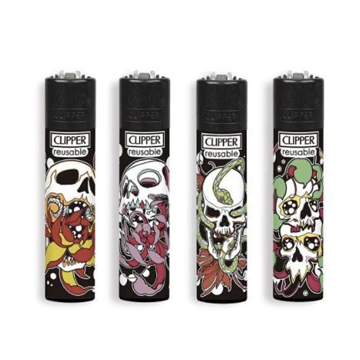 CLIPPER  LARGE  SKULLS N FLOWERS  48 PZ