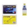 PORTACARD  IN  PVC  CRISTAL  A2  SCOMPARTI   CONF.100PZ