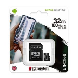 KINGSTON MICRO SD + ADATTATORE CL10 32GB