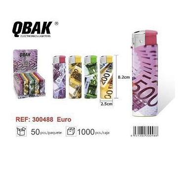 ACCENDINI  ELETRONIC  EURO  CONF.50PZ