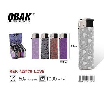 ACCENDINI  ELETRONIC CUORE  CONF.50PZ