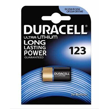 Duracell Ultra Litio Batteria Pila CR123 CONFEZIONI DA 10 PEZZI