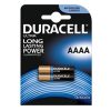 Duracell Batterie Pile Alcaline AAAA 2.Pz CONFEZIONI DA 10 PEZZI