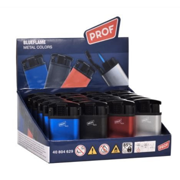 ACCENDINI  ANTIVENTO  METAL CONF. 20PZ