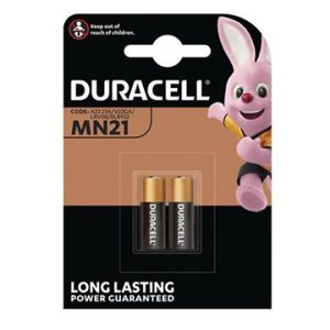 Duracell Batterie Pile MN21 23A 12V Blister 2Pz CONFEZIONE  DA 10 PEZZI