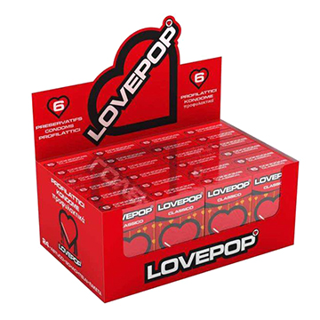 PopFilters LovePop Preservativi 24 Conf. da 6.Pz