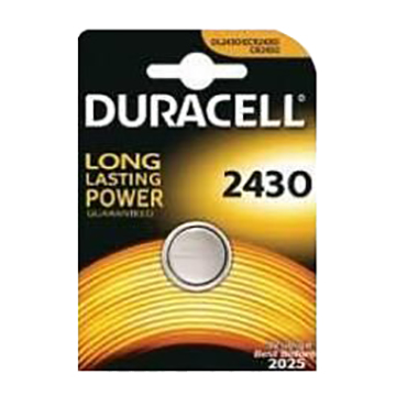 Duracell Batteria Pila Litio DL 2430 CONFEZIONI DA 10 PEZZI