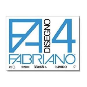 FABRIANO F4 BLOCCO 33X48 RUVIDO 200GR 20FG  0500797