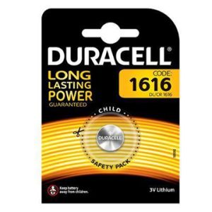 Duracell Lithium Batteria Pila 1616 CONFEZIONI DA 10  PEZZI