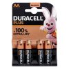 DURACELL STILO AA  PLUS 100% EXTRA LIFE  BL*4 CONFEZIONI DA 20 PEZZI