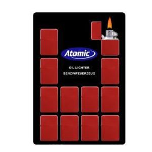 40 ATOMIC ACCENDINO BENZINA NERA