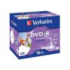 Verbatim Stampabile DVD+R 4.7GB 16x 120Min Conf.10Pz