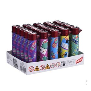 ACCENDINI RED  90'S FLINT CONF.25PZ