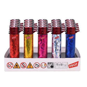 ACCENDINI  PROF RED DRIPPING PAINT FLINT CONF.25PZ