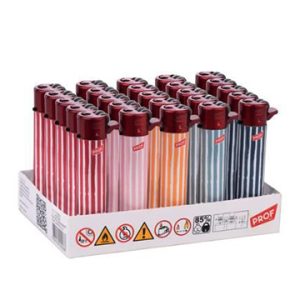 ACCENDINI  PROF RED DRIPPING PAINT FLINT CONF.25PZ