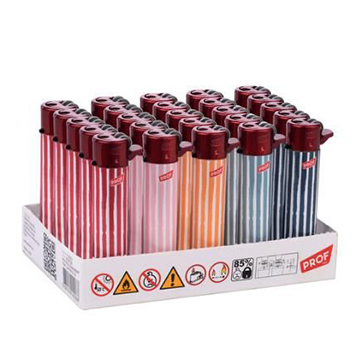 ACCENDINI  PROF RED DRIPPING PAINT FLINT CONF.25PZ