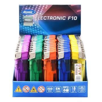 ACCENDINI ATOMIC  ELECTRONIC TRASPARENT  CONF.50PZ