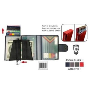 PORTAFOGLIO METALLO  RFID  PROTECTION   CONF.8 PZ