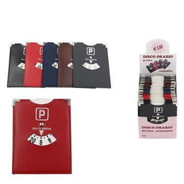 DISCO  ORARIO  IN SIMI PELLE  CUCITO  CONF. 25PZ