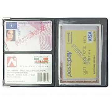 PORTA  DOCUMENTO  BASIC  LPUS  METAL  CONF. 24PZ