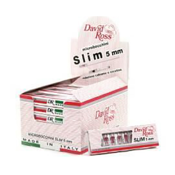 David Ross Micro Bocchini 5mm 10.Pz Conf.24.Pz