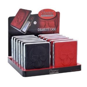 PORTA  SIGARETTE SKULL CONF. 12PZ