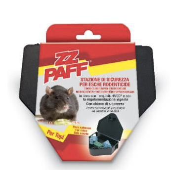 ZZPAFF  STAZIONE  DI  SICUREZZA  PER  ESCA  RODENTIDA