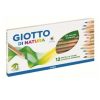 PASTELLI GIOTTO NATURA A 12 FILA 240600