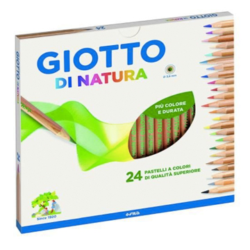 PASTELLI GIOTTO NATURA A 24 FILA 240700