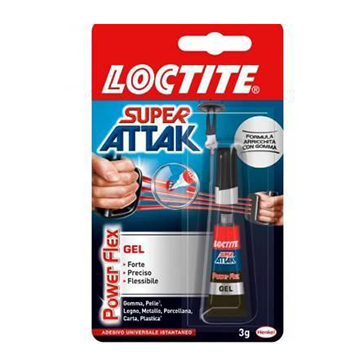 Loctite Super Attak Colla Gel da 3Gr