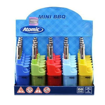 ACCENDIGASMINI BBQ 5 COLORE CONF.25PZ